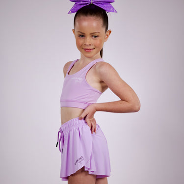 Cheer Flutter Shorts with Attached Biker Shorts