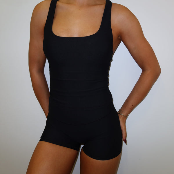 Core Sculpt Singlet - Noir