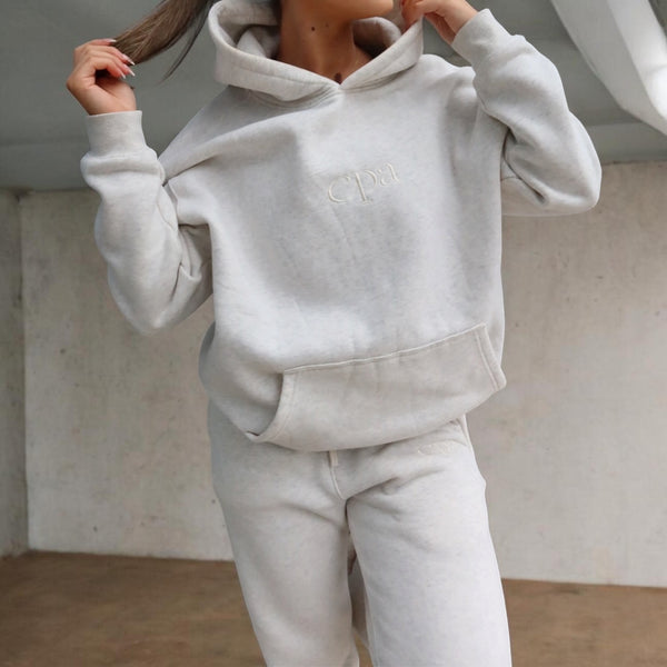Core Lounge Hoodie - Oatmeal