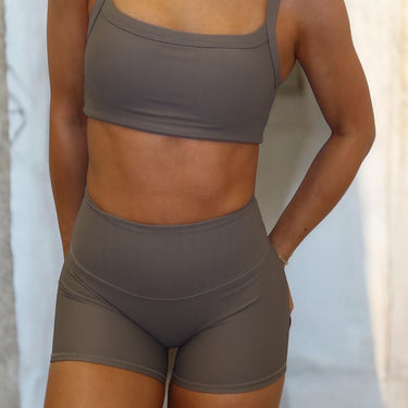 Core Sculpt Shorts - Mocha
