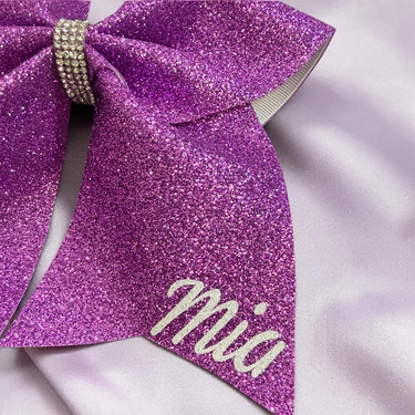 Cheer Bow - Personalised for you - choose your colour