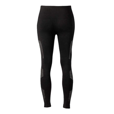 Black Seamless Cutout Legging